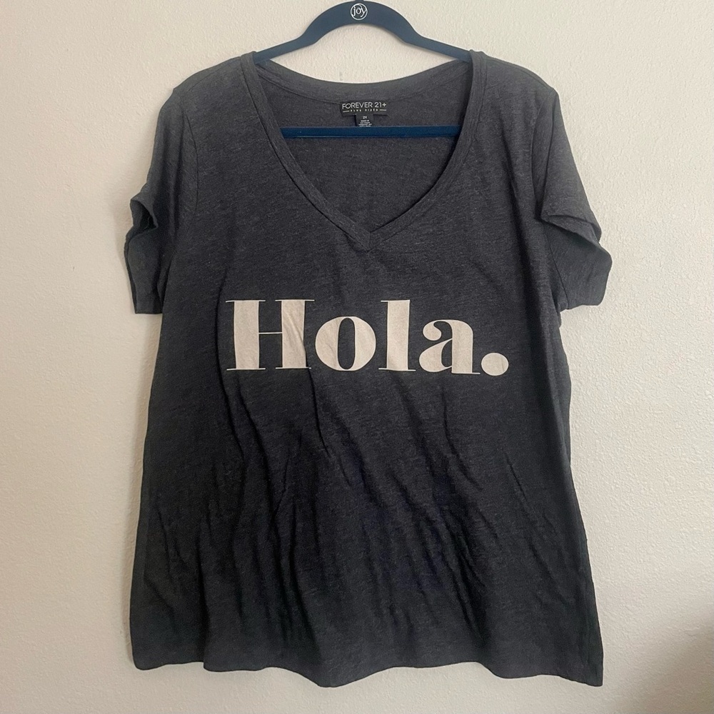 Forever 21 Hola Graphic Tee